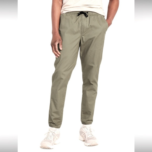 Old Navy Other - NWT! Young Men’s Built-In Flex Green Khaki Jogger Pant Size Large